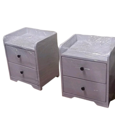 2 side-bed drawers white